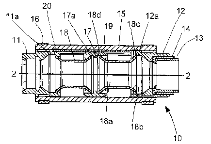 A single figure which represents the drawing illustrating the invention.